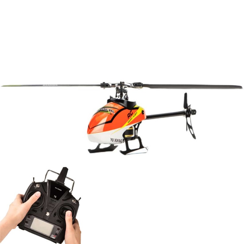 F180 2.4Ghz Flybarless RC Stunt Helicopter 6CH 3D/6G RTF