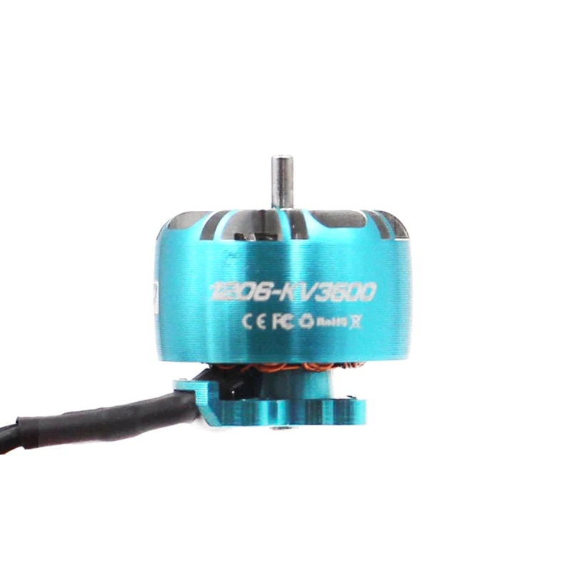 NEW SPARKHOBBY XSPEED 1206 3600KV 4500KV 2~4S Racing Brushless Motor for RC FPV 2inch~3inch Toothpick Micro Drone DIY Parts 1PC 1206 3600KV