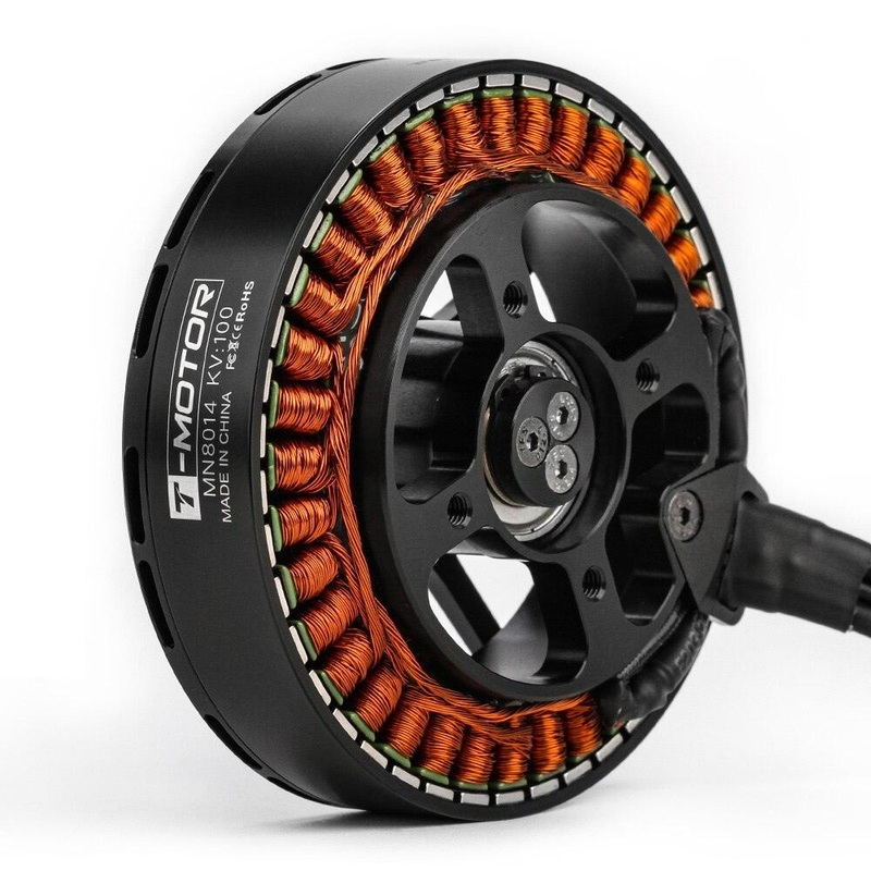 T-motor  MN8014 KV100 12S Brushless Motor – Max Thrust 13.9KG Antigravity 8014 Outrunner Motor For Multirotor RC Drone VTOL