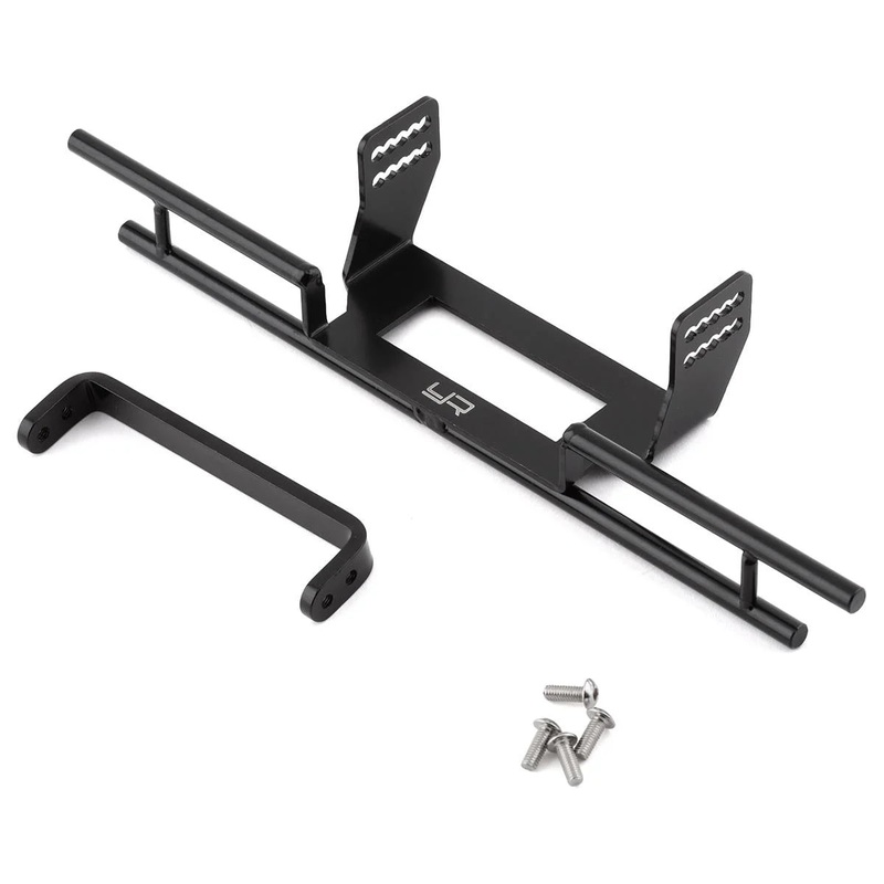 Yeah Racing Metal Rear Bumper for Traxxas TRX-4/TRX-6 (Black)
