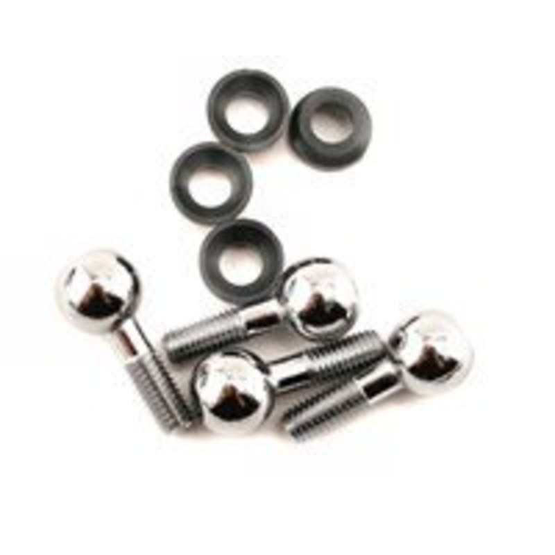 Traxxas Pivot balls (4)/ pivot ball cap bushings (4)