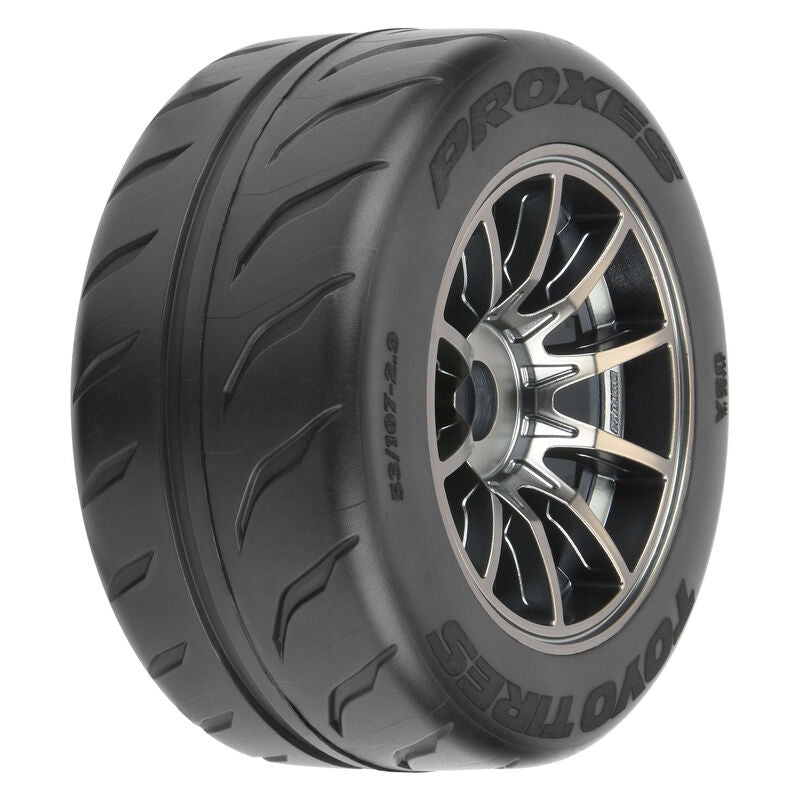 Pro-line 1/7 Toyo Proxes R888R S3 Rear 53/107 2.9″ BELTED MTD 17mm Spectre (2)
