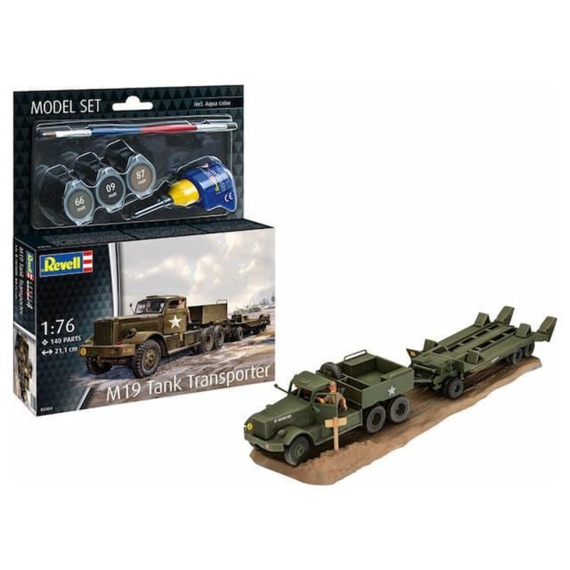 REVELL 1/76 Model Set M19 Tank Transporter
