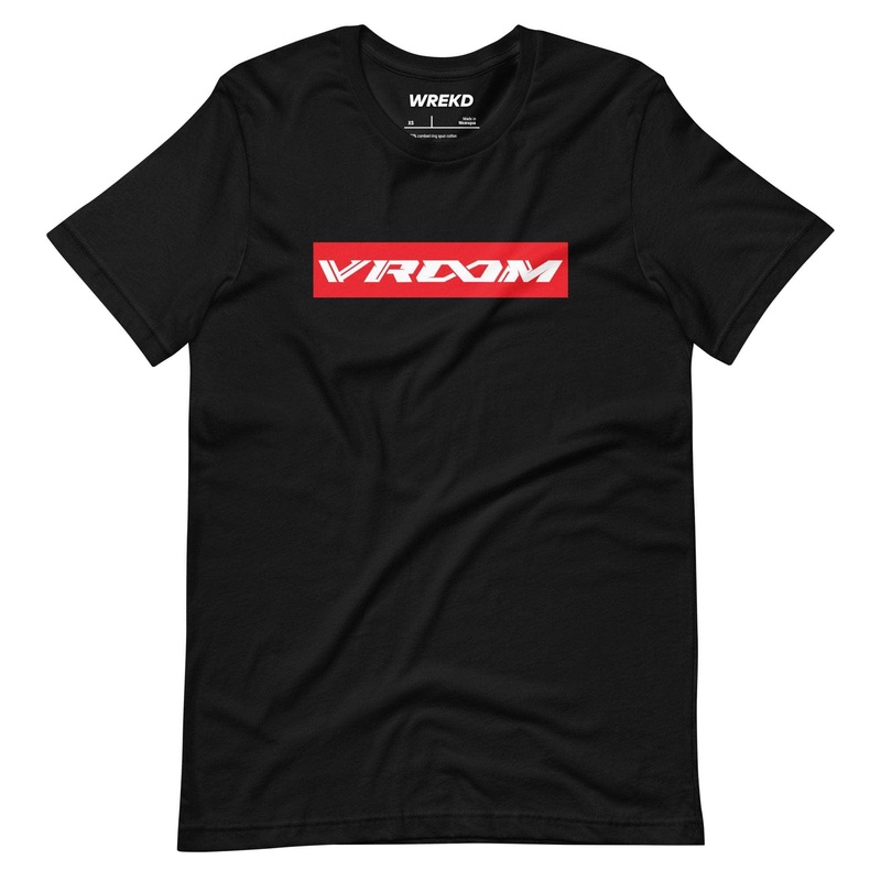 VROOM “Soopreme” Unisex Logo Tee White XS