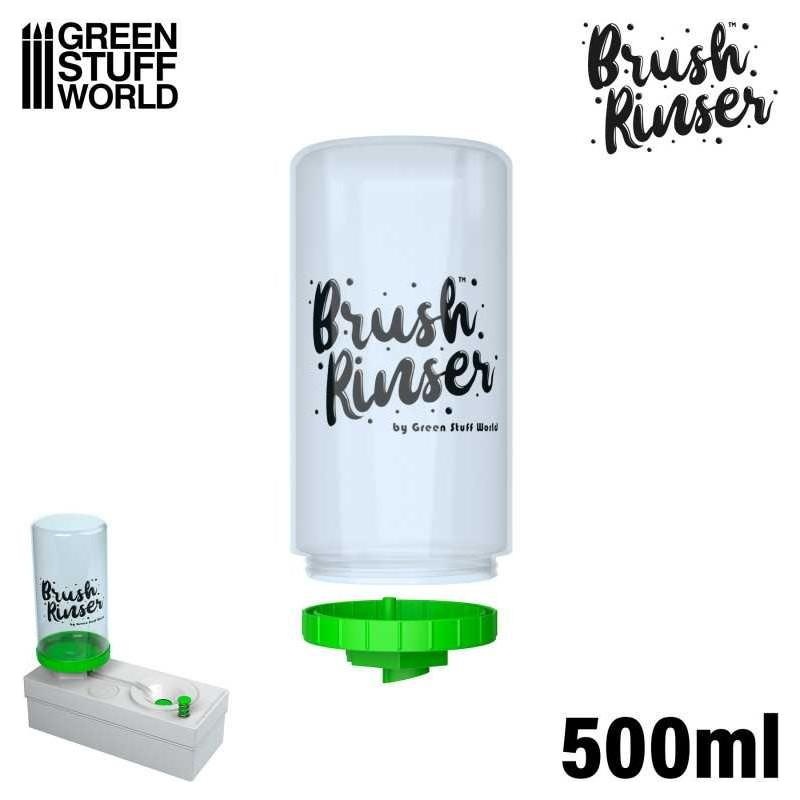GREEN STUFF WORLD Brush Rinser Bottle 500ml – Green
