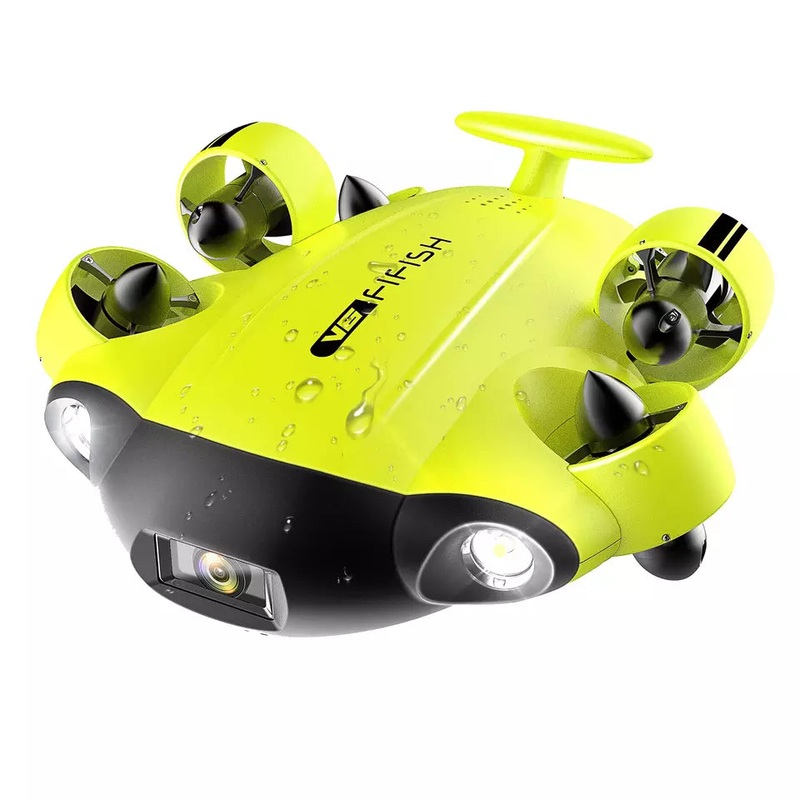 Fifish V6  Essential Fishing Drone- professional Underwater Drone 4K HD UHD Camera 100M Cable VR Control sea robot Drone