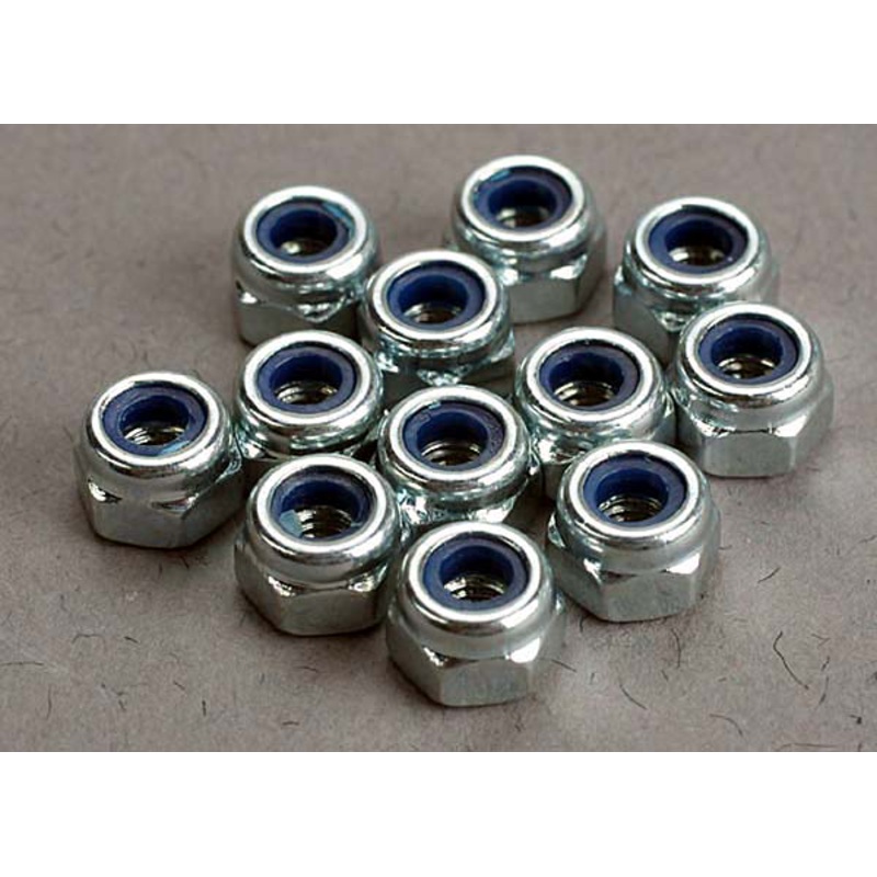 Nuts Nylon Locking 3mm (12): 2745
