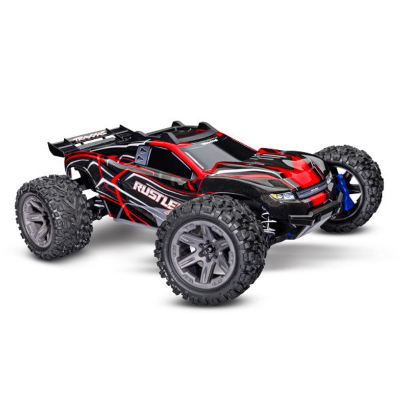 Traxxas Rustler 4X4 BL2 Brushless: 1/10-scale 4WD Stadium Truck with TQ 2.4GHz radio system Blue