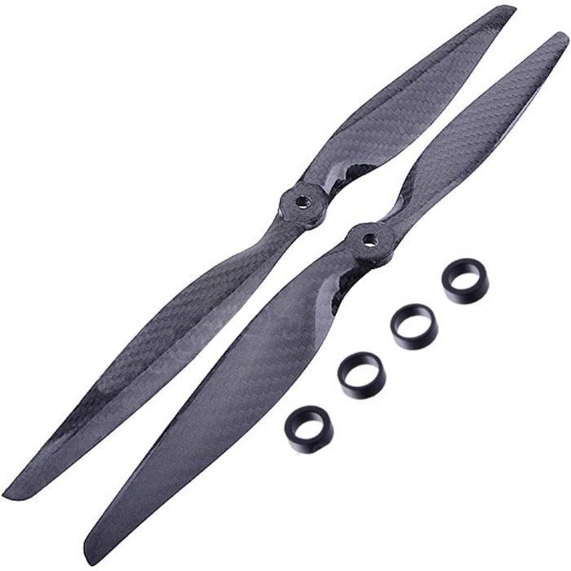 4 Pairs 14×7.0 3K Carbon Fiber Propeller CW CCW 1470 CF Props Cons For Hexacopter Octocopter Multi Rotor UFO