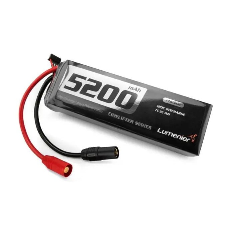 Lumenier 5200mAh 4S 120c CineLifter LiPo Battery – AS150
