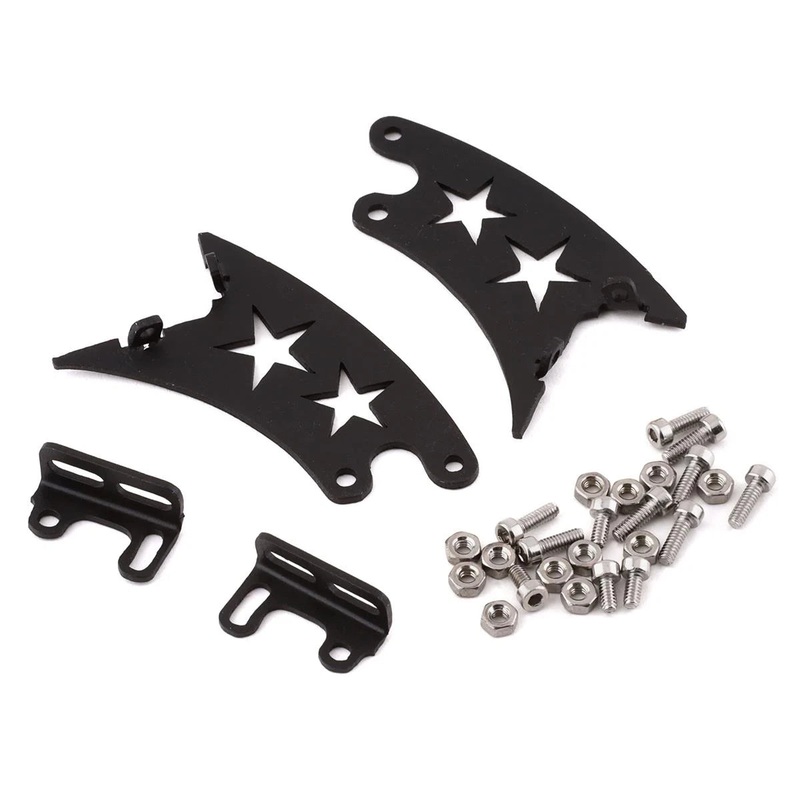 Sideways RC Edge Mount 2 Scale Drift Wing Mount (Black)