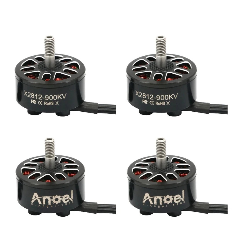 UAngel X2812 900KV 1115KV 3-6S Brushless Motors for 7″-9″ FPV Long Range Drones RC Multirotor Airplane DIY Parts 4pcs X2812 900kv