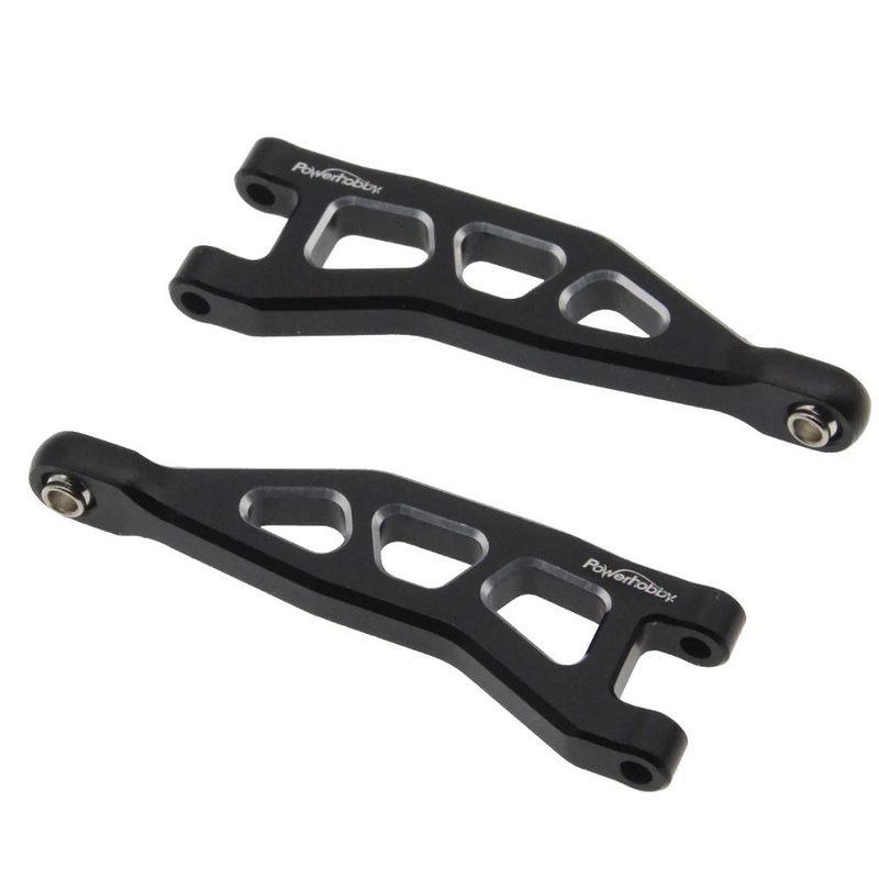 Aluminum Rear Upper Arms, Black, for Arrma Grom PHB6570BLACK