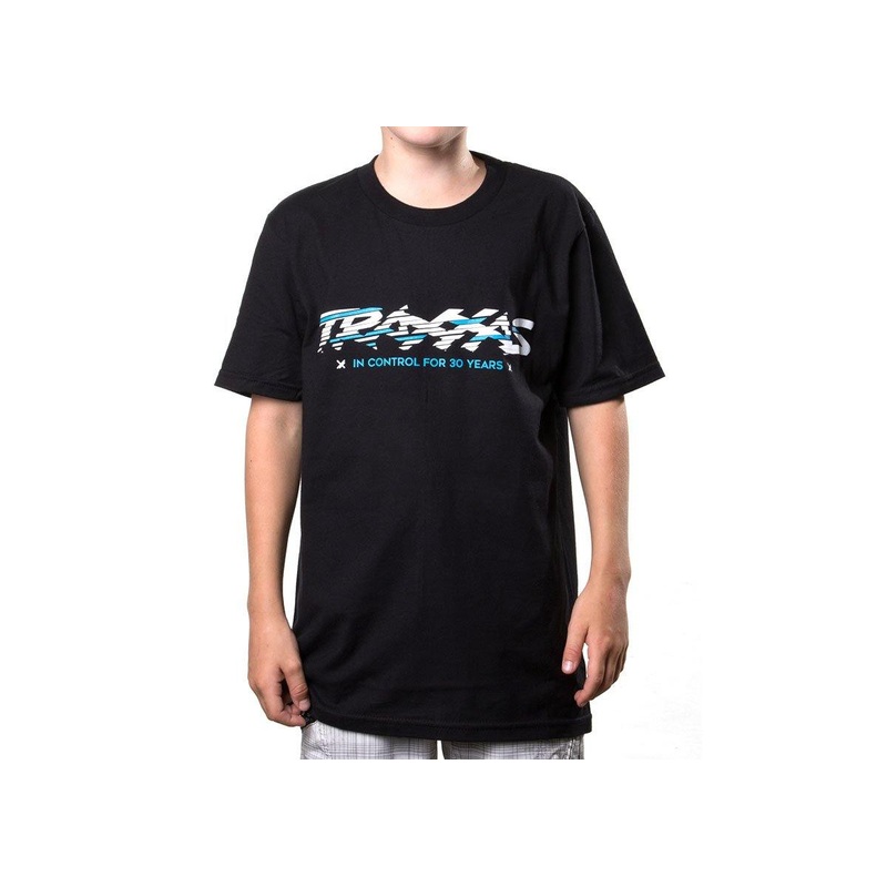 Traxxas 1391-M BLACK SLICED TEE YM