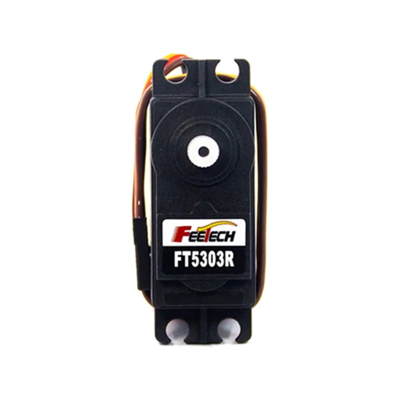 FEETECH FT5303R – 3V 6V 3.0kg.cm plastic gear rotating forward and backward 360 degrees continuous rotation analog servo Default Title