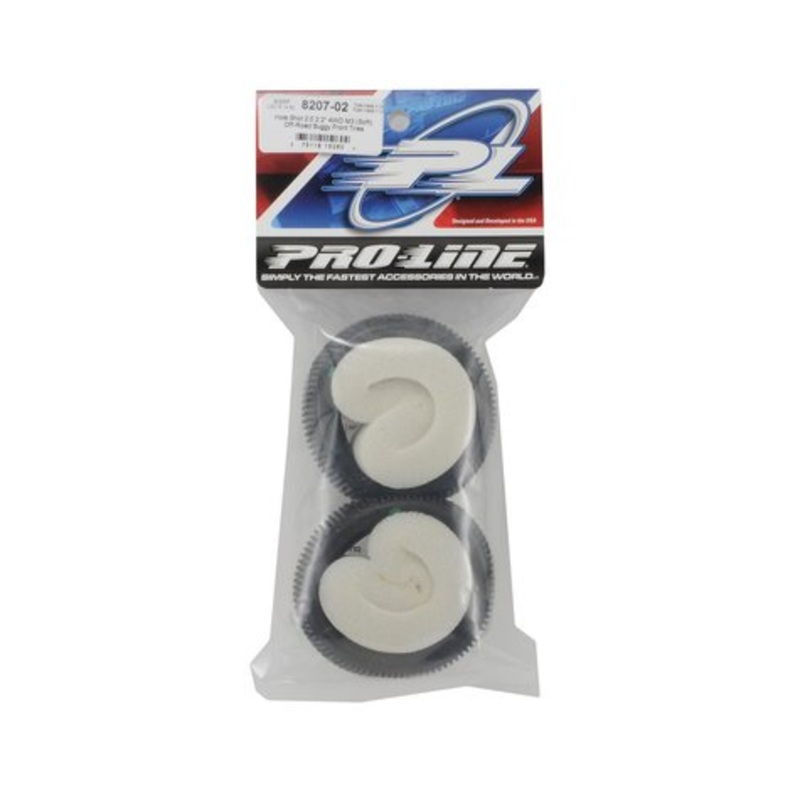 PRO820702 ProLine  Hole Shot  2.0 2.2 M3 4WD Buggy Front Tires (2)