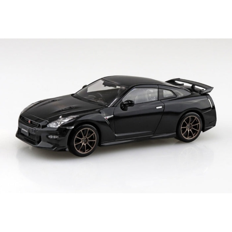AOSHIMA 1/32 Snap Nissan R35 GT-R 2024 (Meteor Flake Black Pearl )