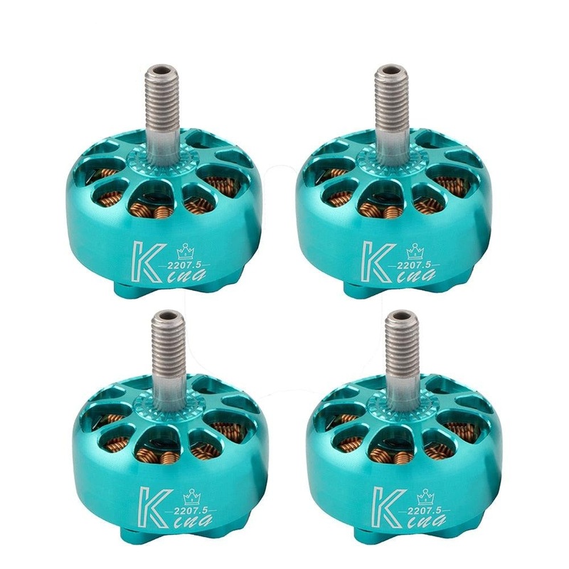 4PCS Flashhobby King Series K2207.5 2750KV 2550KV 1900KV 3-6S Brushless Motor for RC FPV Racing Freestyle 5/6Inch 4S 6S Drones K2207.5 1900KV 4PCS