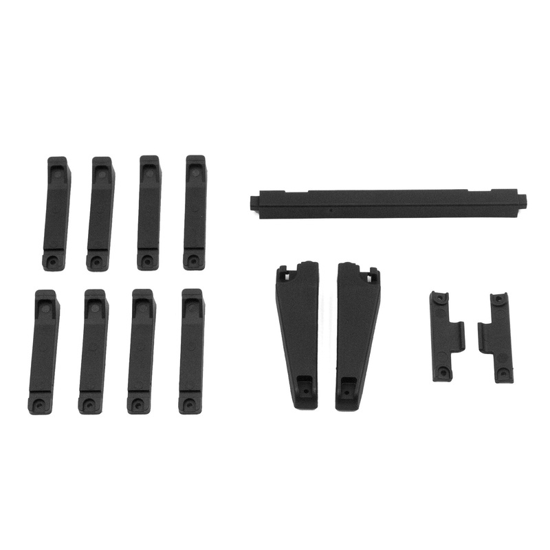 Hobby Plus 1/18 Scale CR18P Black 6×6 Rear Bed Mount