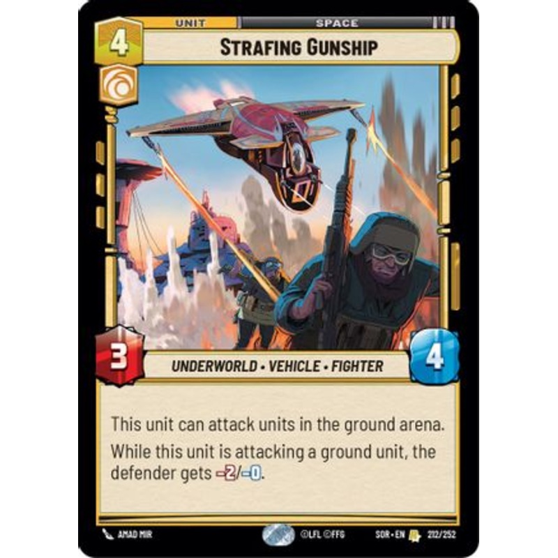 Strafing Gunship (212/252) – Spark of Rebellion