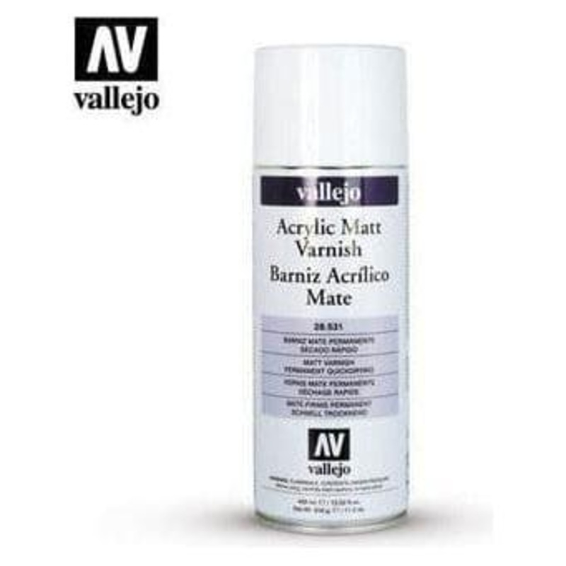 VALLEJO 28531 Aerosol Matt Varnish 400ml