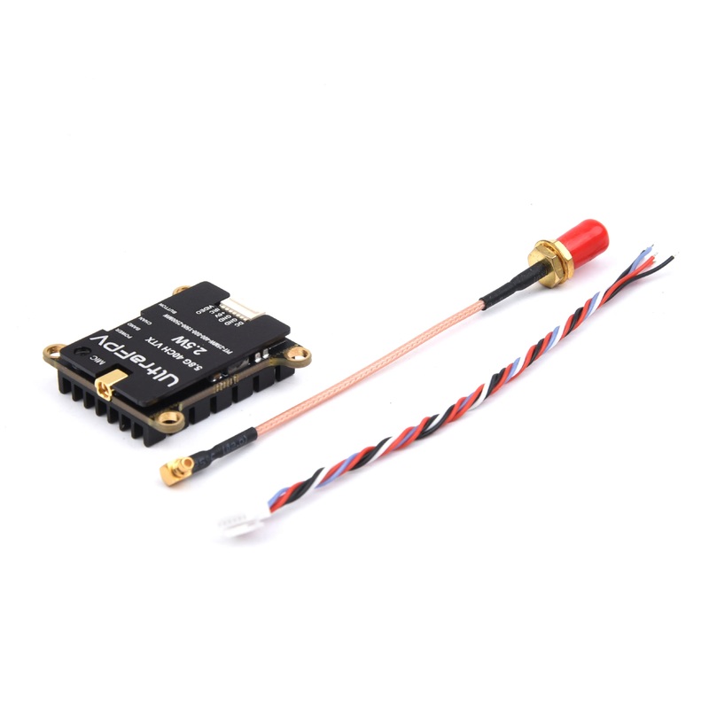 UltraFPV VTX2W5 5.8GHZ 2.5W VTX – 0MW/25/400/800/1.5W/2.5W Transmitter VTX for RC Models Long Range FPV Racing Drone Frame 2.5W VTX