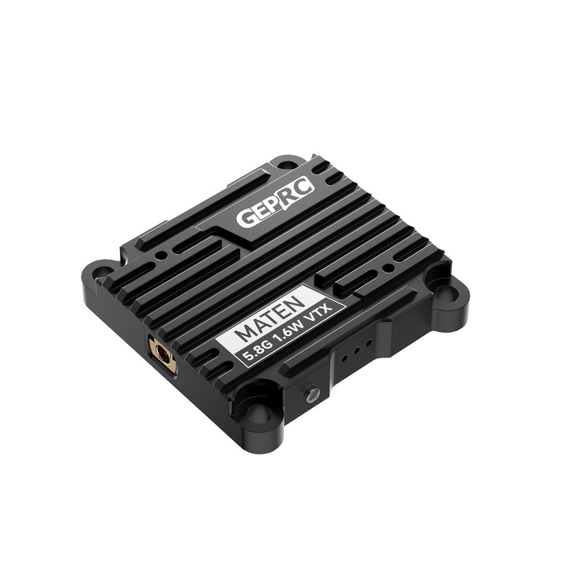 GEPRC MATEN 5.8G 1.6W VTX for FPV Drone  72CH, 1600mW, IRC Tramp, CNC Case, 736V Input