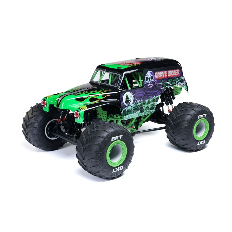 Losi 1/8 LMT 2.0 Grave Digger 4×4 Brushless RTR Monster Truck Green