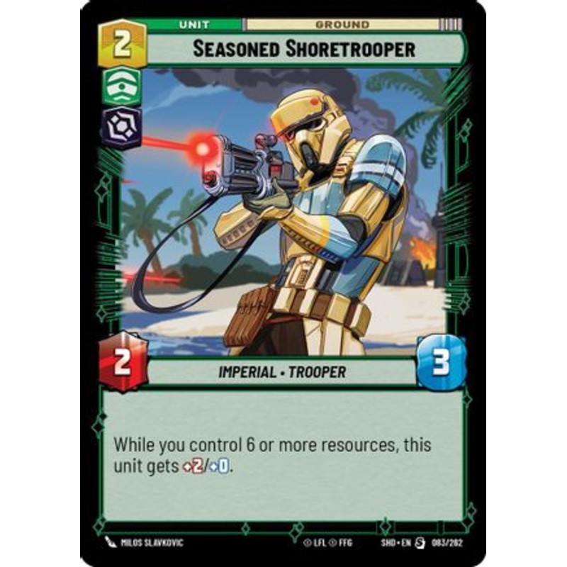 Seasoned Shoretrooper (083/262) – Shadows of the Galaxy