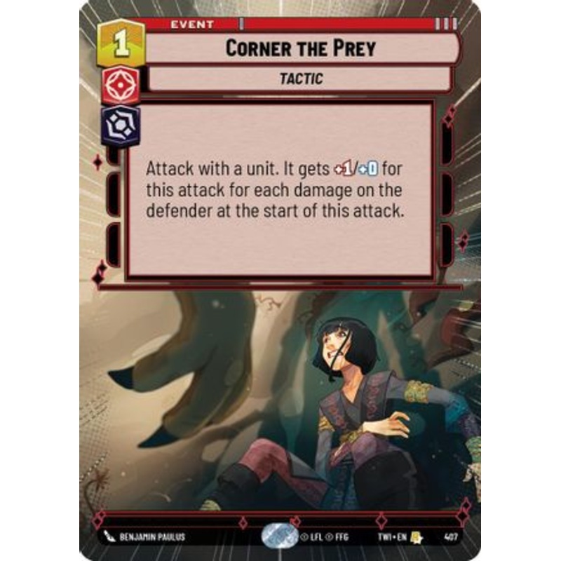 Corner the Prey (Hyperspace) (407) – Twilight of the Republic Foil