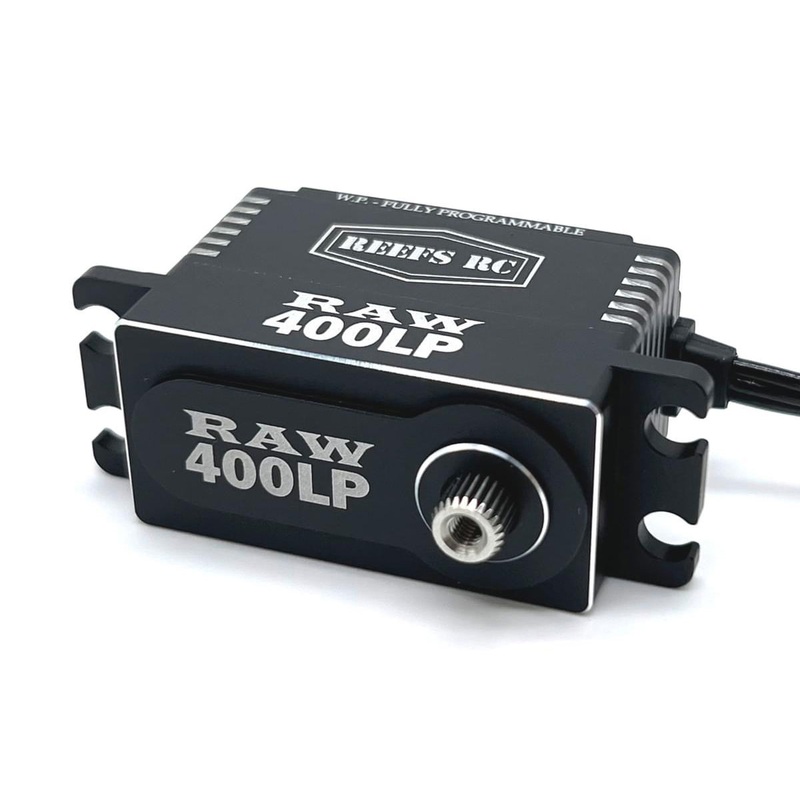 SEHREEFS137  RAW 400 LP Black Fully Programmable Waterproof Servo