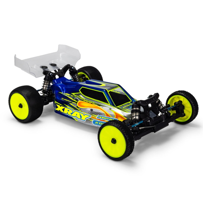 0645L JConcepts XRAY XB2 2024 “S15” 1/10 Buggy Body (Clear) (Lightweight) w/Two Wings