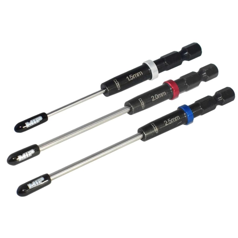 9612 MIP Gen 2 Speed Tip Hex Driver Power Tool Tip Set (Metric) (1.5, 2.0 & 2.5mm)