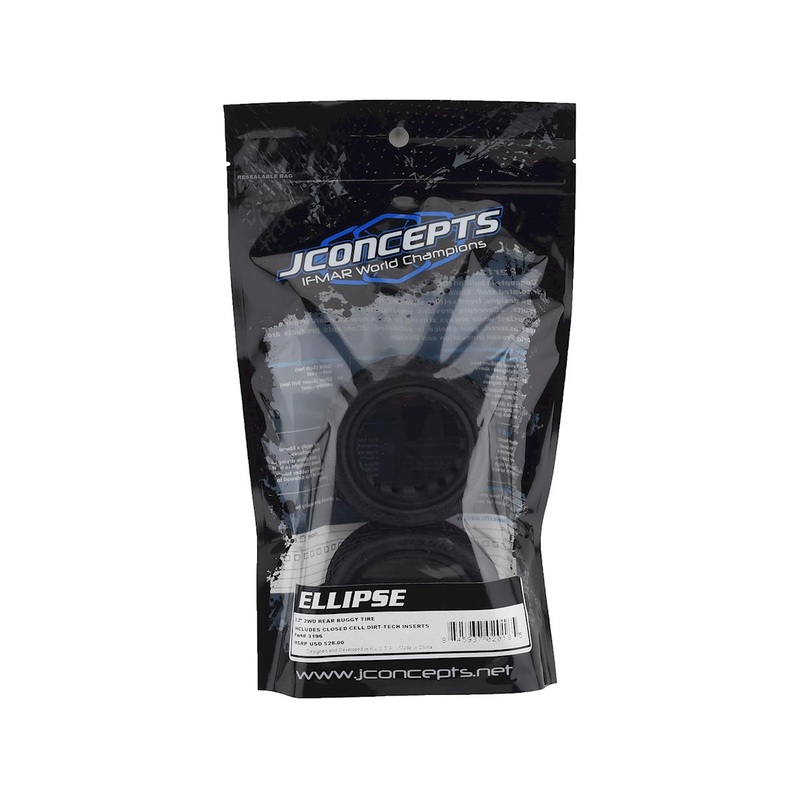 JCO319701 JConcepts Ellipse 2.2″ Front 1/10 Buggy Tires Blue (2)