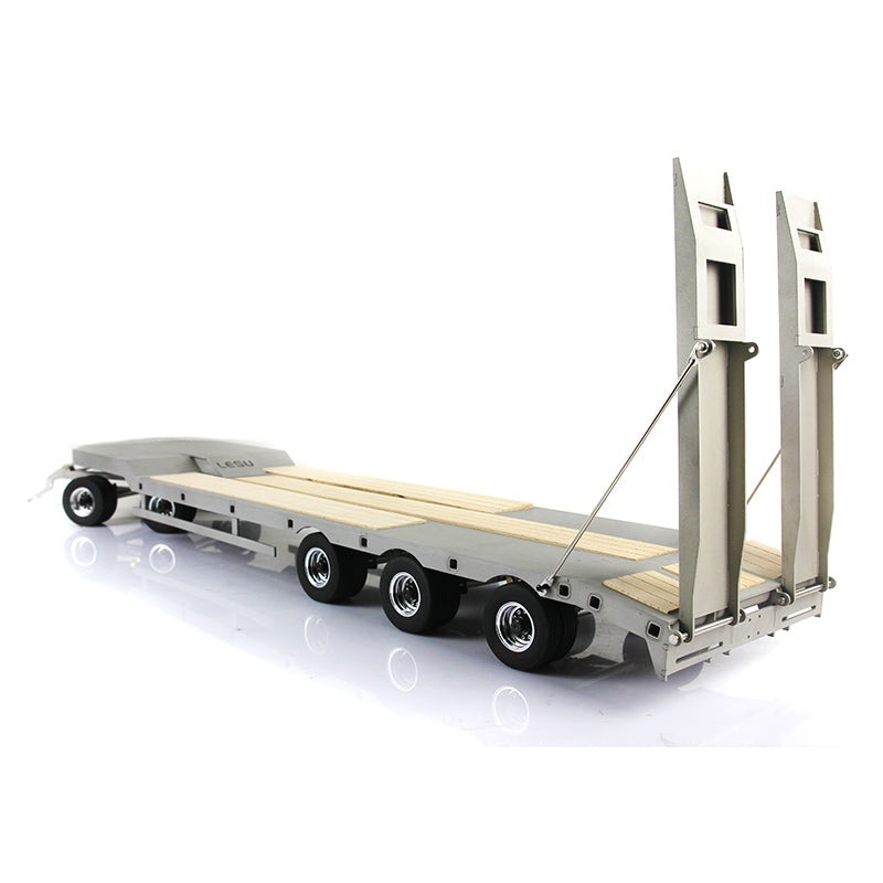 LESU Metal Trailer Plate 887.6*190*78MM for 1/14 Remote Control Tractor Truck DIY Cars RC Vehicles Dumper Hobby Models