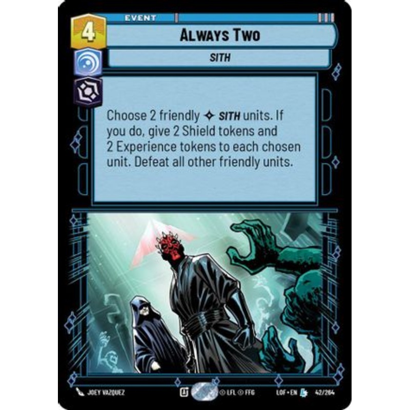 Always Two (042/264) – Legends of the Force Near Mint