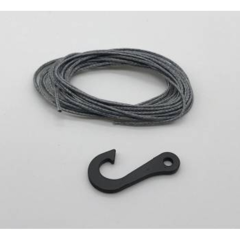 Reefs RC Synthetic Winch Line w/Steel Hook