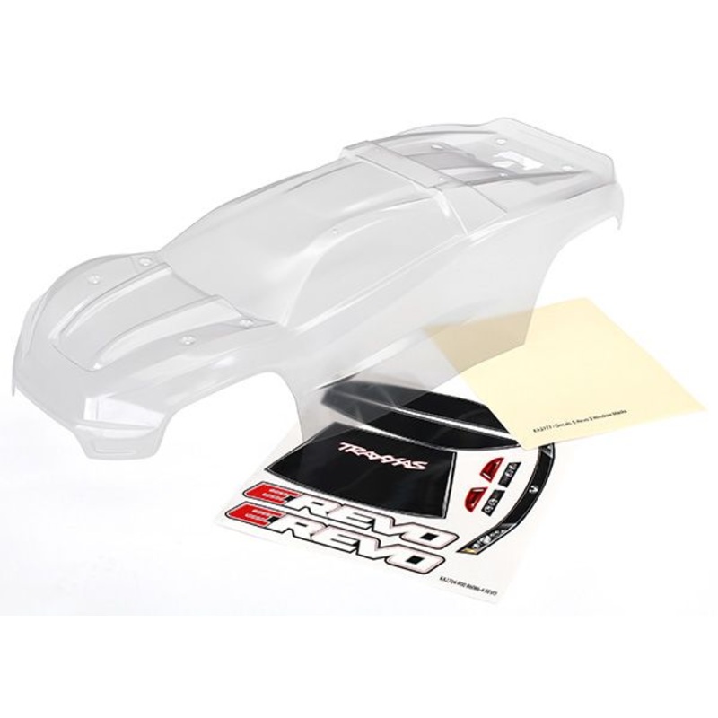 8611 Traxxas E-Revo 2.0 Clear Body