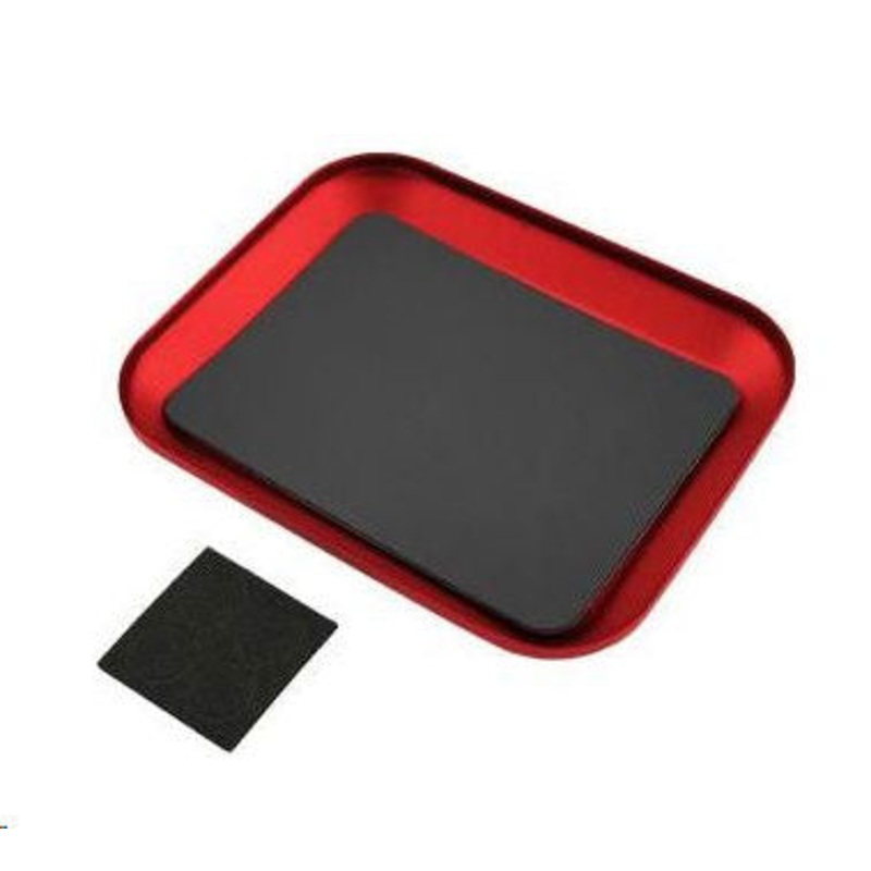 Red Magnetic Screw Tray