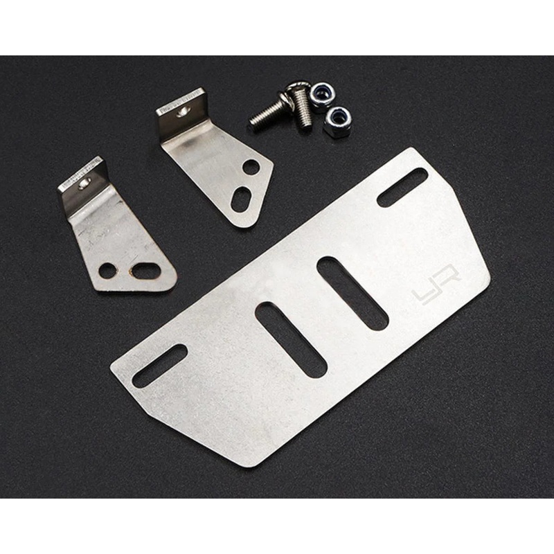 Yeah Racing Traxxas TRX-4 Stainless Steel Front & Rear Skid Plate