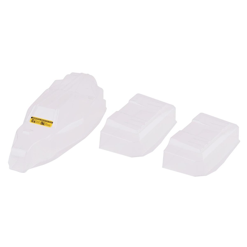 0472L JConcepts Schumacher Cougar LD2 S2 Body w/Carpet Wing (Clear) (Lightweight)