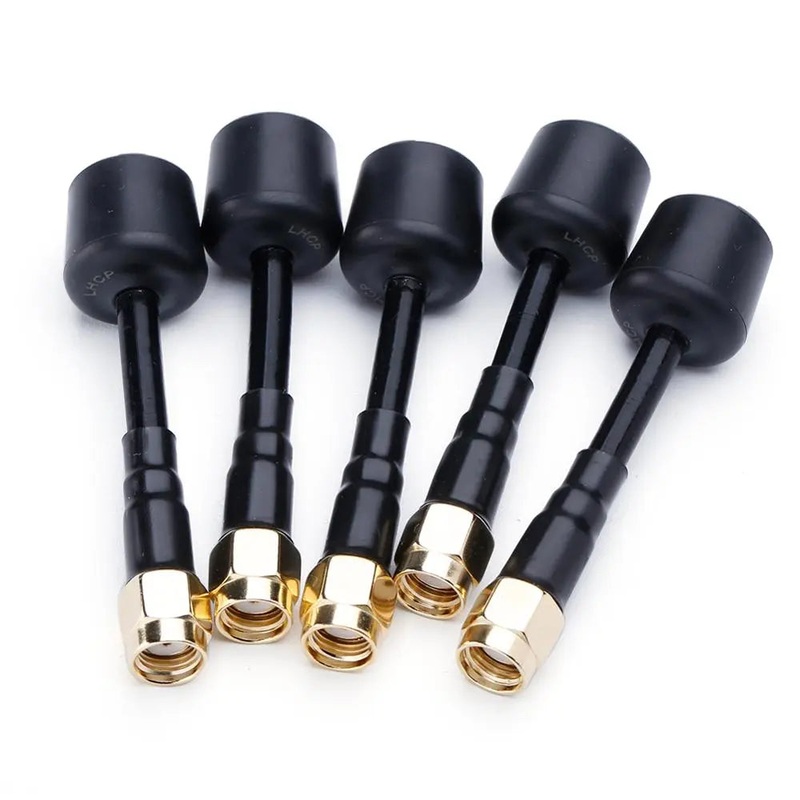 2pcs iFlight Albatross LHCP/RHCP 5.8GHz RHCP SMA/LHCP RP-SMA/RHCP RP-SMA FPV Antenna with 45mm cable for FPV drone part RHCP SMA