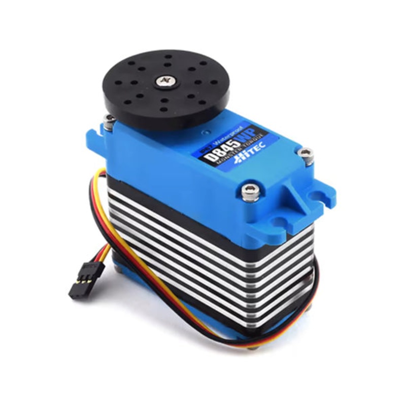 Hitec D845WP Waterproof Monster Torque Steel Gear Large Scale Servo (High Voltage)