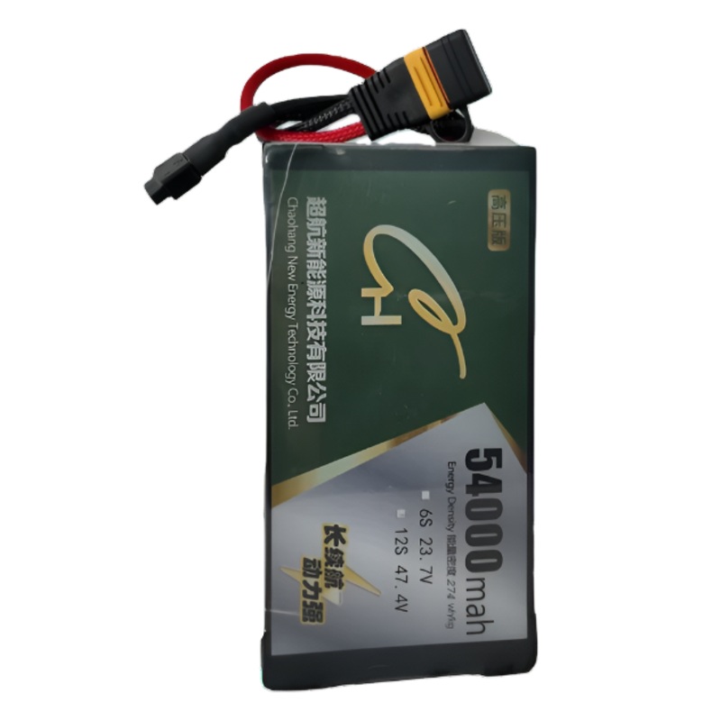 Chaohang CH 6S/12S/14S/18S 54000mAh 10C 274WH/KG High Density Semi Solid State Lithium Battery for UAV Drone 6S 23.7V 54000mAh