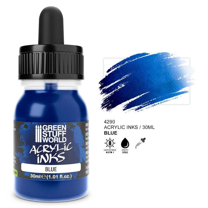 GREEN STUFF WORLD Acrylic Ink Opaque – Blue