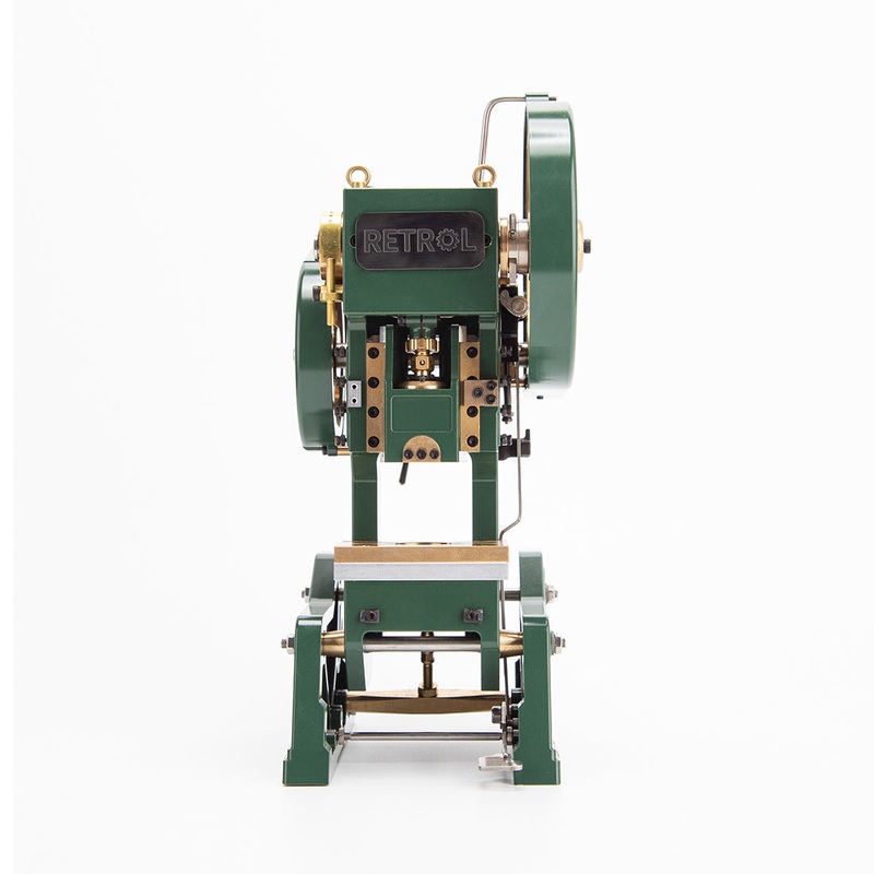 RETROL Miniature Functional Mechanical Power Press Model for Collection for decoration only. no ok no order.