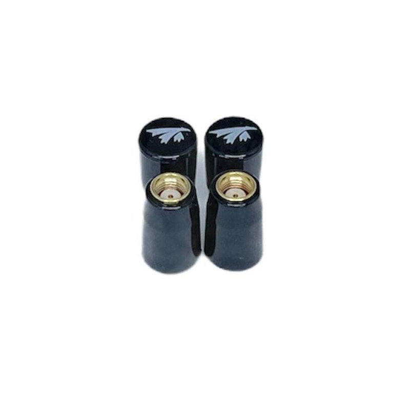 TrueRC Singularity 5.8GHz Stubby Receiver Antenna 4 Pack for DJI – Choose Color Black