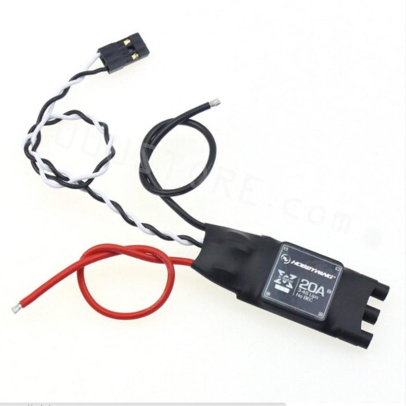 Hobbywing XRotor 2-6S Lipo 40A /20A /10A Brushless ESC No BEC high refresh rate for Multi-axle aircraft copters 40 A  long wire
