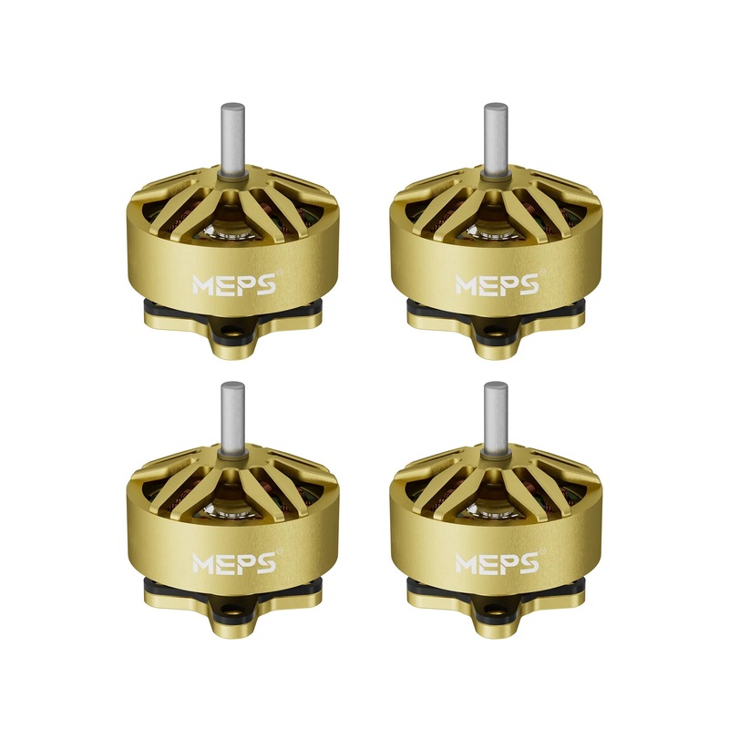 MEPS 1103 8000KV / 11000KV 3S Brushless FPV Motor  1.5mm Shaft for 7590mm Whoop & Toothpick Micro Drones 1pcs 11000kv Golden