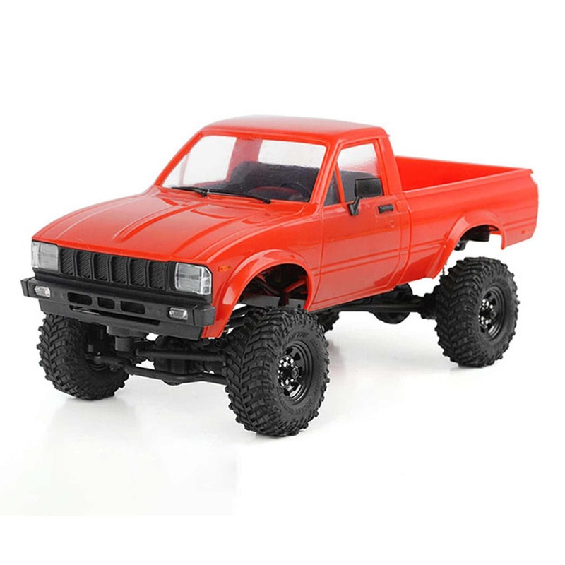 RC4WD 1/24 Trail Finder 2 RTR W/ Mojave II Hard Body Set RED
